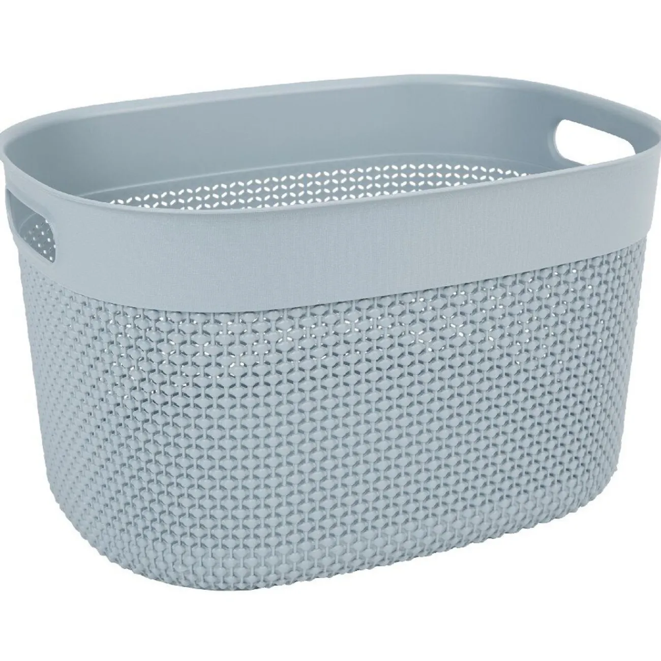 Gifi Entretien Du Linge|Panière de rangement gris 18 L