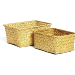 Gifi Rangement|Panière de rangement moyen modèle 21x15xH9cm