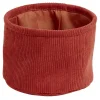 Gifi Rangement|Panière de rangement ronde velours Marron - Ø16xH12 cm