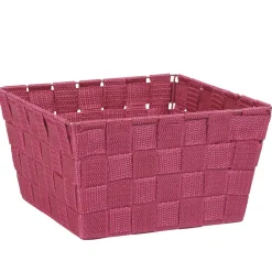 Gifi Rangement|Panière de rangement tressée violette taille L