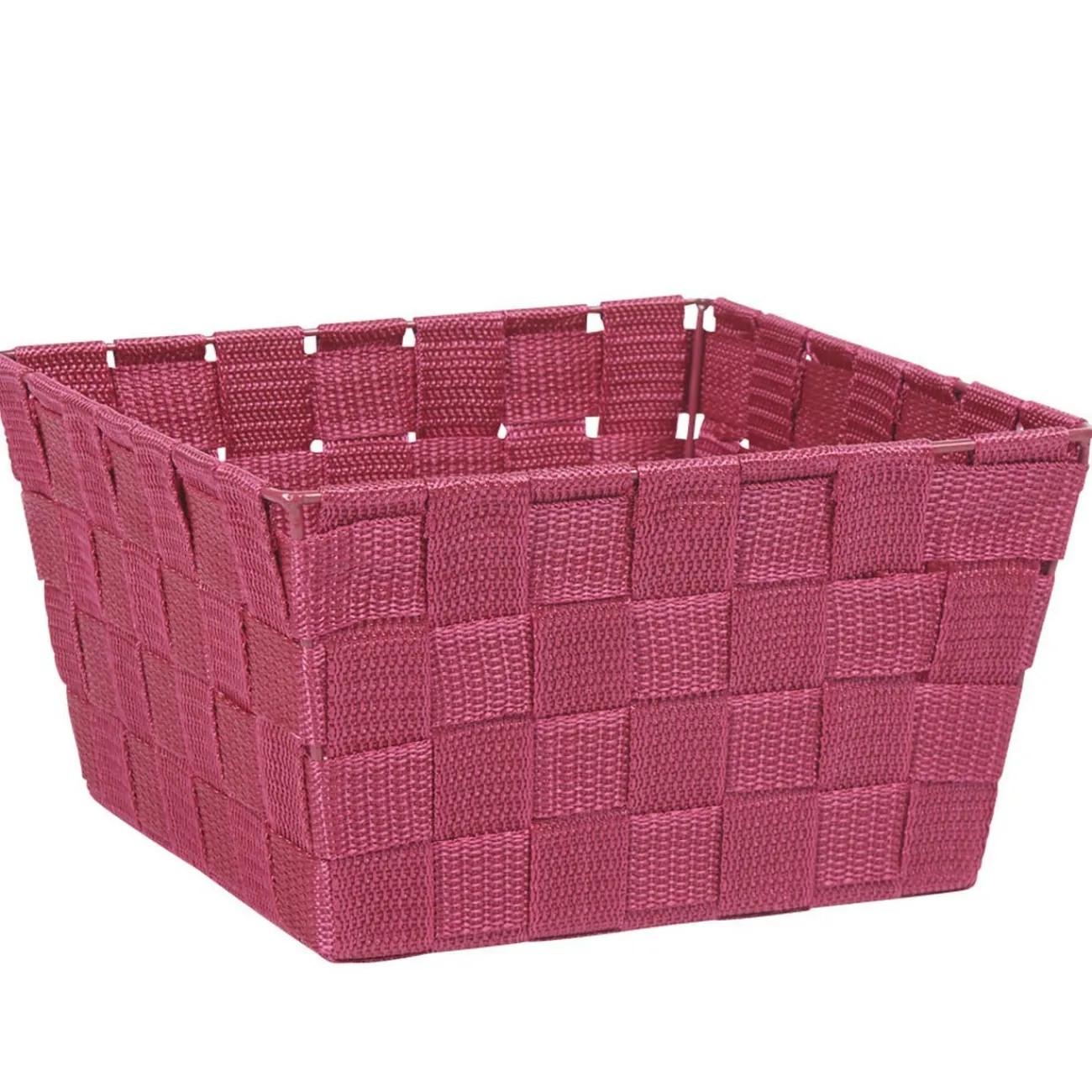 Gifi Rangement|Panière de rangement tressée violette taille L