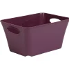 Gifi Rangement|Panière de rangement violette 1,5 L