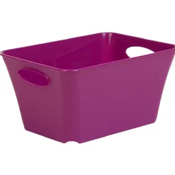 Gifi Rangement|Panière de rangement violette 1,5 L