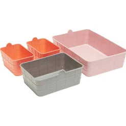 Gifi Rangement|Panière de rangement x4