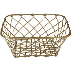 Gifi Rangement|Panière doré