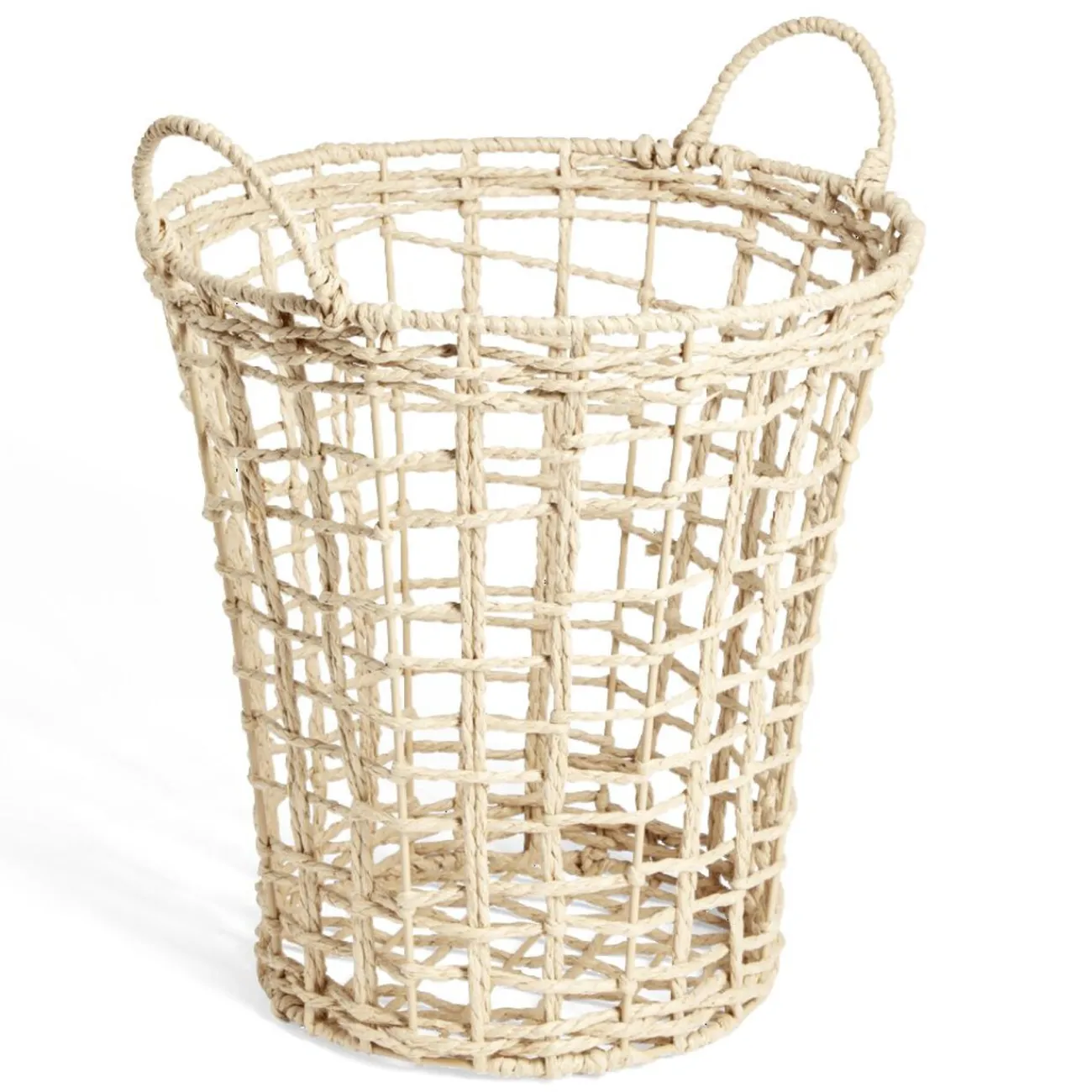 Gifi Rangement|Panière en corde jute naturel Ø30xH30cm