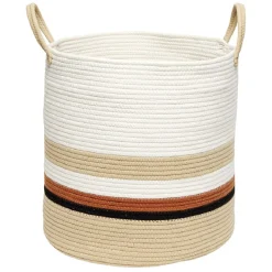 Gifi Rangement|Panière en coton Ø40 x H.40 cm
