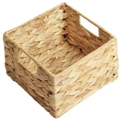 Gifi Rangement|Panière en jacinthe tressée x 3