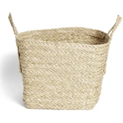Gifi Rangement|Panière en jacinthe tressée grand modèle 46x38x36cm