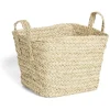 Gifi Rangement|Panière en jacinthe tressée moyen modèle 36x25x29cm