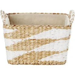 Gifi Rangement|Panière en jonc de mer 38 x 26 x H.24 cm