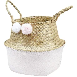 Gifi Rangement|Panière en jonc tressé Licorne