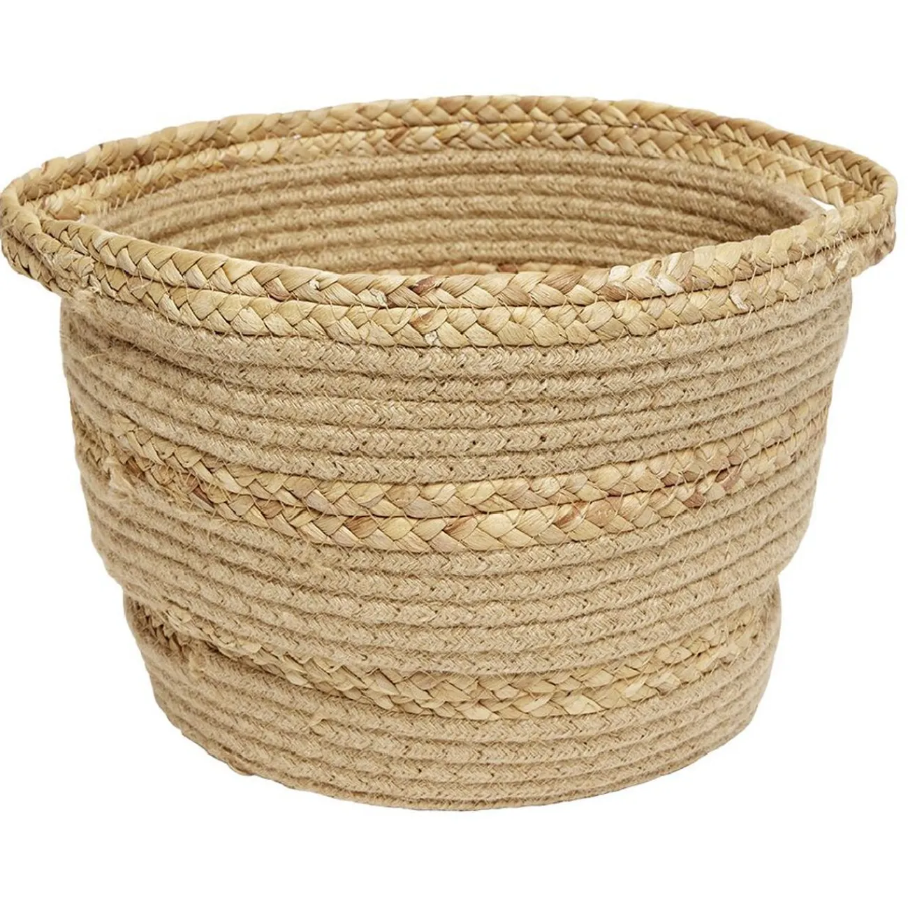Gifi Rangement|Panière en jute Ø24 x H.23 cm