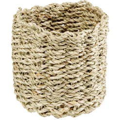Gifi Rangement|Panière en jute tressé naturel Ø15xH10 cm