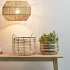 Gifi Rangement|Panière en peuplier x 2