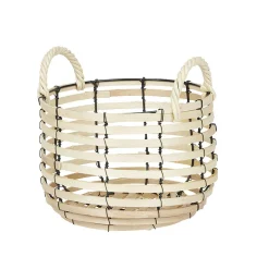 Gifi Rangement|Panière en peuplier x 2