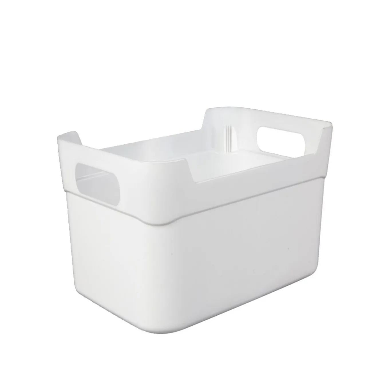 Gifi Rangement|Panière en plastique coloré