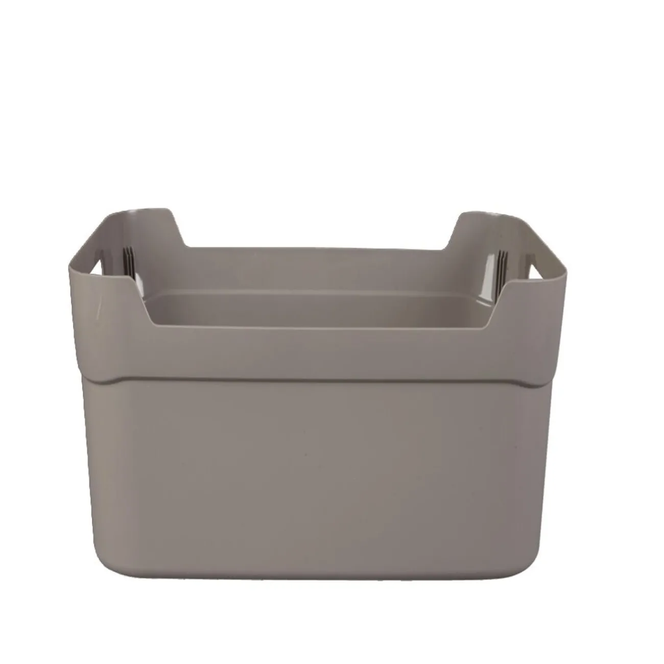 Gifi Rangement|Panière en plastique coloré