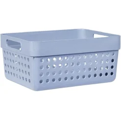 Gifi Rangement|Panière en plastique 11x15xH.7,5 cm - Lot de 2