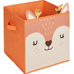 Gifi Rangement|Panière enfant biche 31x31x31cm