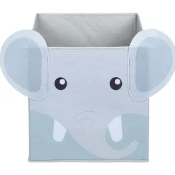 Gifi Rangement|Panière enfant éléphant 31x31x31cm