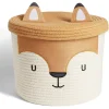 Gifi Rangement|Panière enfant renard Ø30x25.5cm