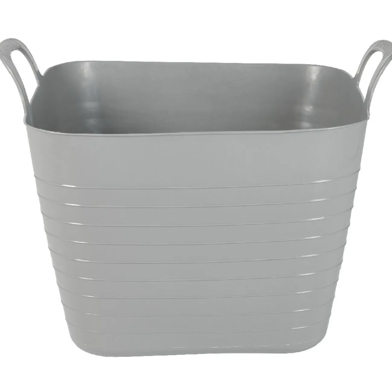 Gifi Rangement|Panière flexible 27 L grise