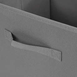 Gifi Rangement|Panière grise carré Box Cube