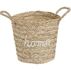 Gifi Rangement|Panière jacinthe d'eau avec mot inscrit