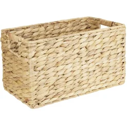 Gifi Rangement|Panière jacinthe d'eau naturel Grand modèle L35x19,5xH20cm
