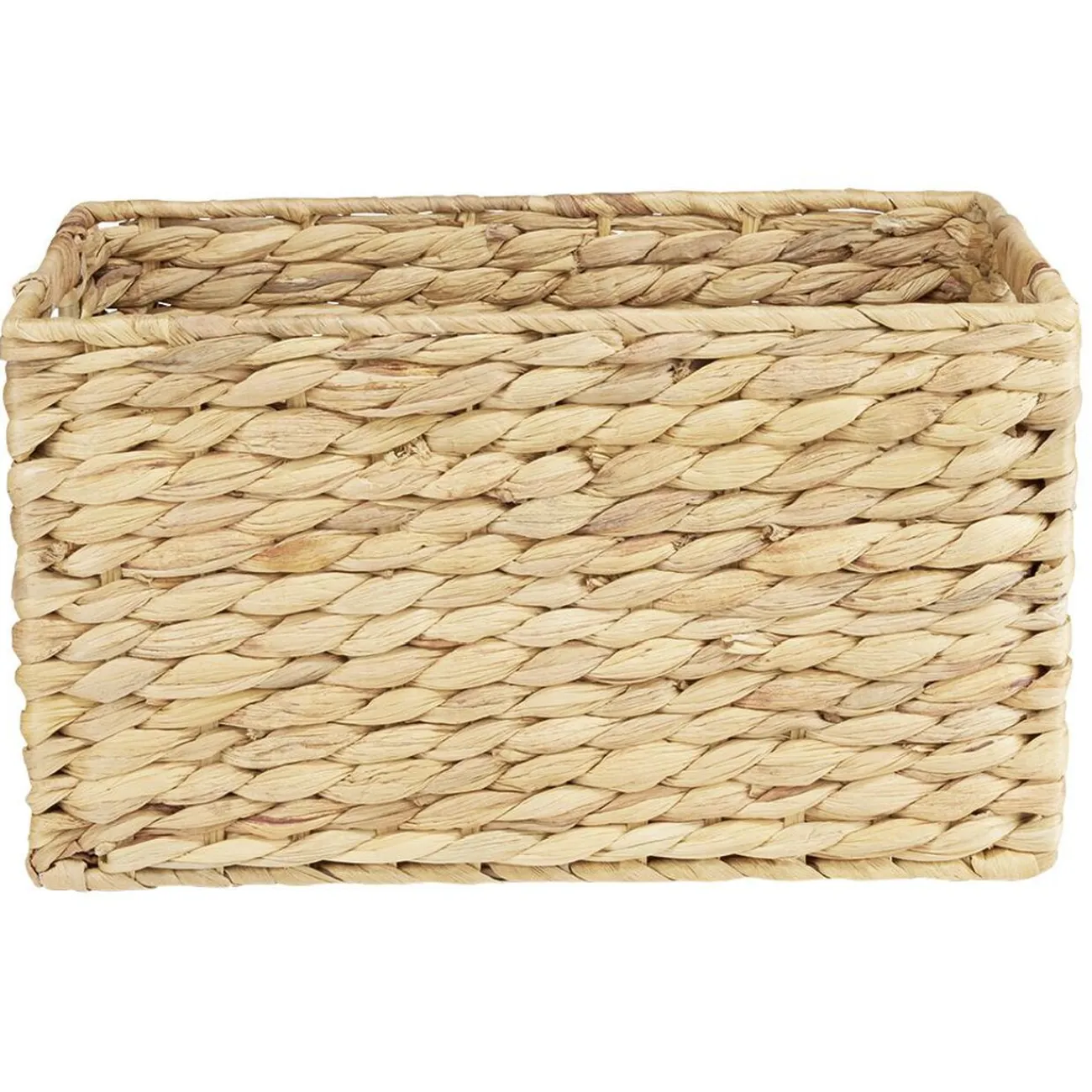 Gifi Rangement|Panière jacinthe d'eau naturel Grand modèle L35x19,5xH20cm