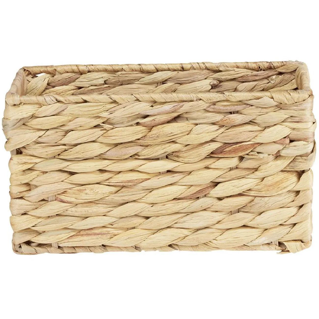 Gifi Rangement|Panière jacinthe d'eau naturel Petit modèle L35x19,5xH20cm