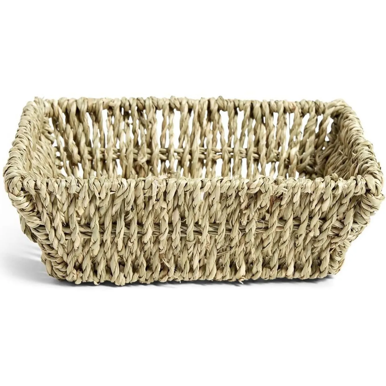 Gifi Rangement|Panière jonc tressé rectangulaire Taille M