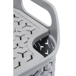 Gifi Rangement|Panière 8L gris