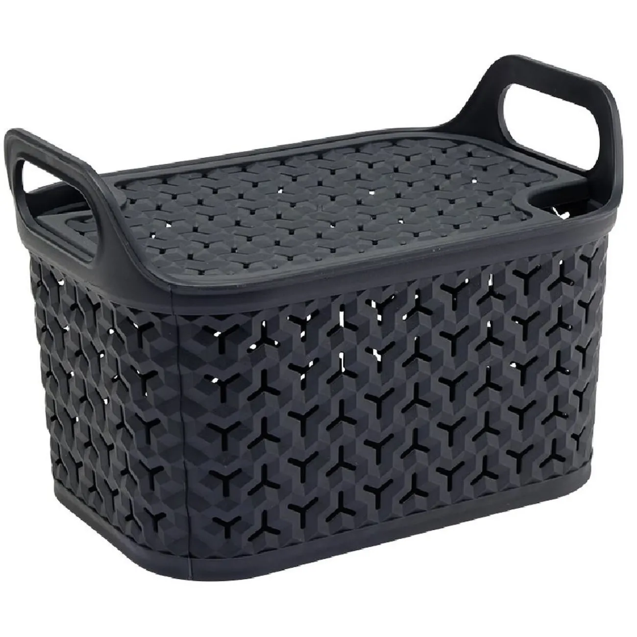 Gifi Rangement|Panière 8L noir