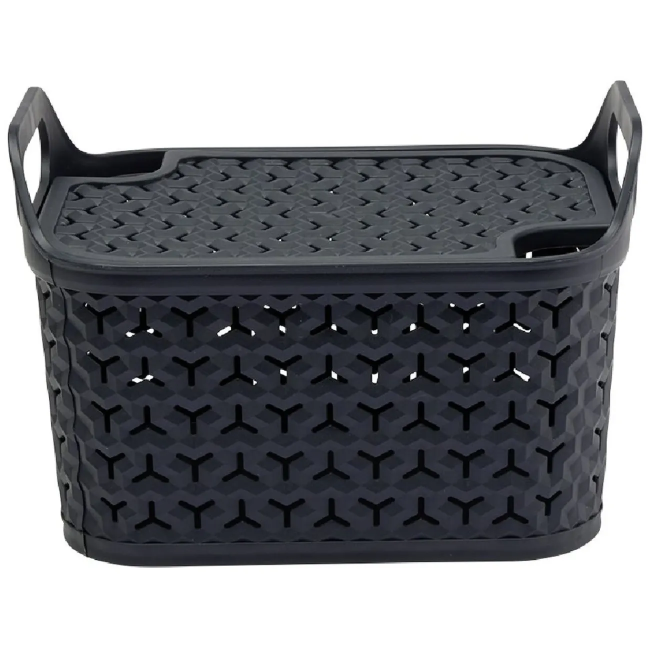 Gifi Rangement|Panière 8L noir