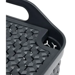 Gifi Rangement|Panière 21L noir