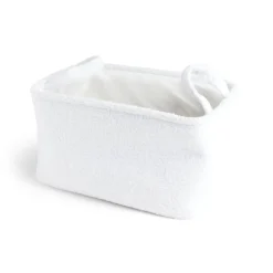 Gifi Rangement|Panière laine bouclée noire 28x18xH15cm