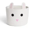 Gifi Rangement|Panière lapin blanc Ø30x24cm