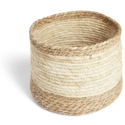 Gifi Rangement|Panière naturelle jacinthe d'eau Ø27xH20cm