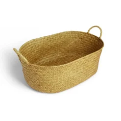 Gifi Rangement|Panière rectangulaire jonc de mer 46x17xH30cm