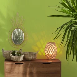 Gifi Rangement|Panière ronde avec anse x3