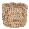 Gifi Rangement|Panière ronde imitation osier naturel