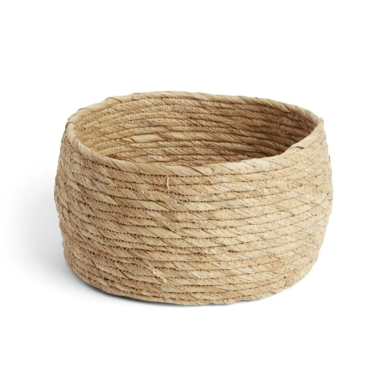 Gifi Rangement|Panière ronde jonc de mer naturel Ø28xH16cm