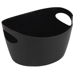 Gifi Entretien Du Linge|Panière salle de bain noir