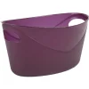 Gifi Rangement|Panière souple ovale 6 L prune