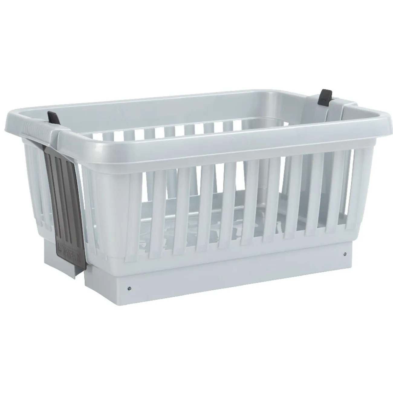 Gifi Entretien Du Linge|Panière sur pieds grise