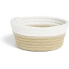 Gifi Rangement|Panière tressée en coton Ø17cm
