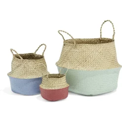 Gifi Rangement|Panière Vaiana en jonc de mer ø 18 cm