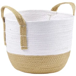Gifi Rangement|Panière Ø24xH.20cm beige